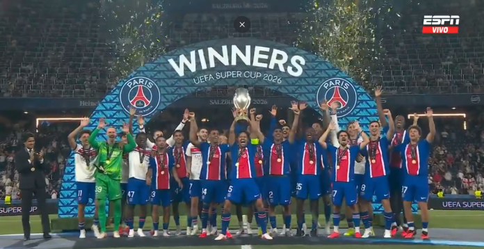 ¡WILLIAN PACHO Y EL PSG VUELVEN A LEVANTAR LA SUPERCOPA DE EUROPA!